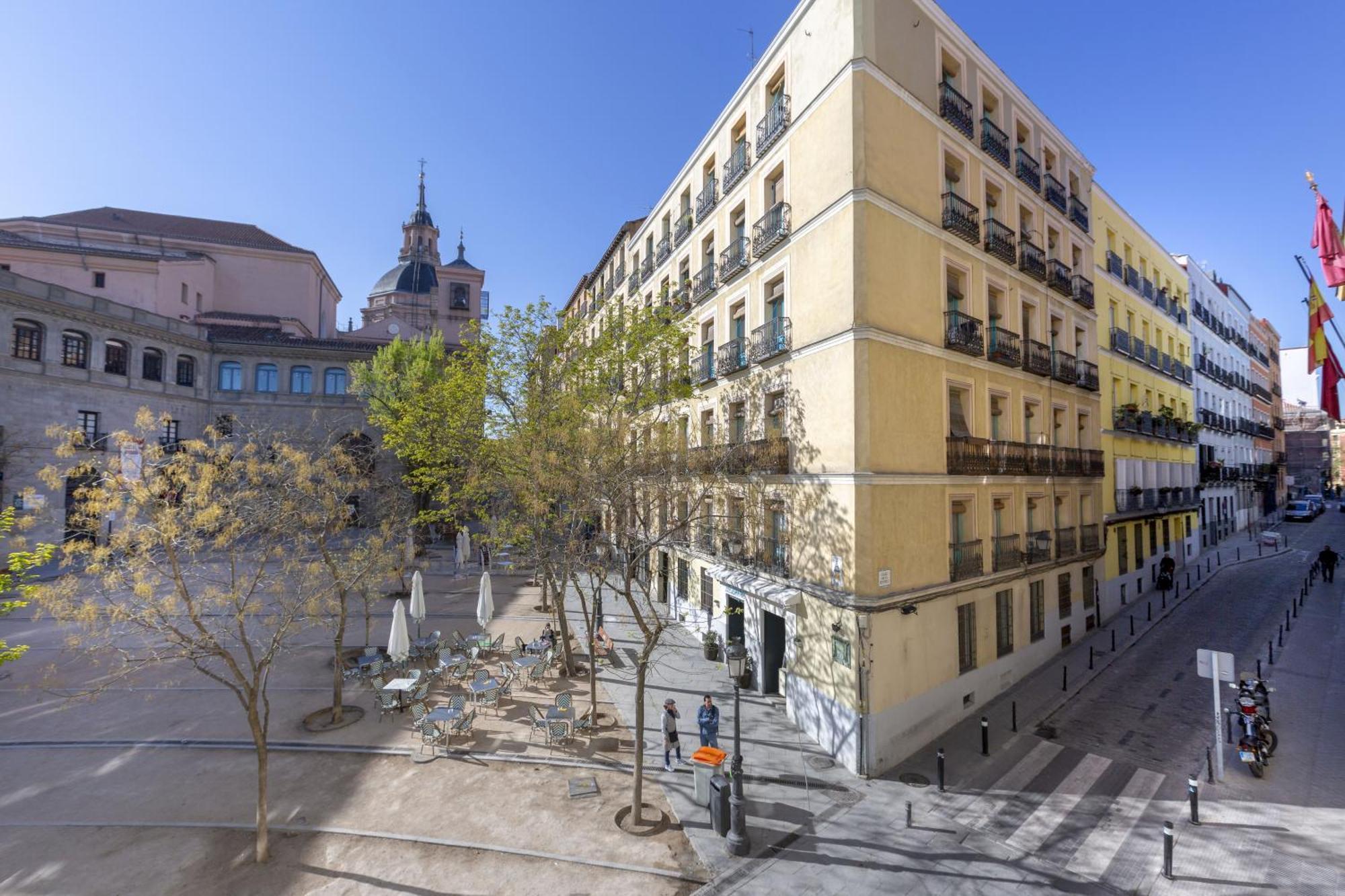 Precioso Apt En La Plaza De La Paja Latina Madrid Dış mekan fotoğraf